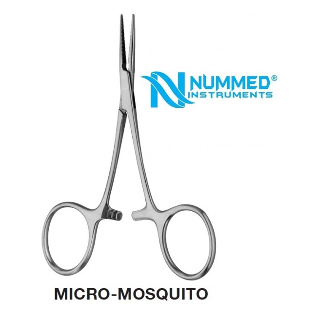 Micro-Mosquito Forceps,1X2 Teeth,10 cm